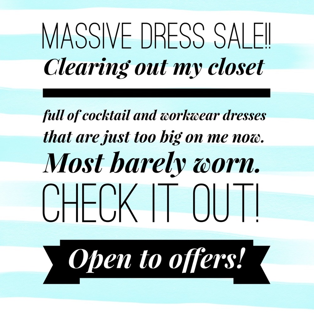 Check out my closet! Open to offers!!